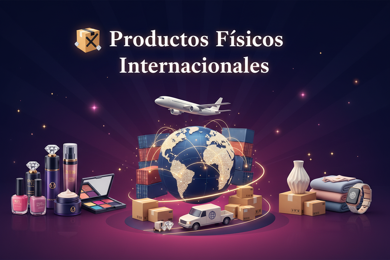 📦✨ Productos Físicos Internacionales