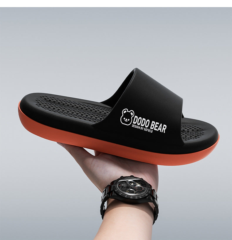 Odor-proof Slippers Men's Summer Outdoor 2025 New Indoor Home Bathroom Non-slip Eva Non-smelly Feet Sandals