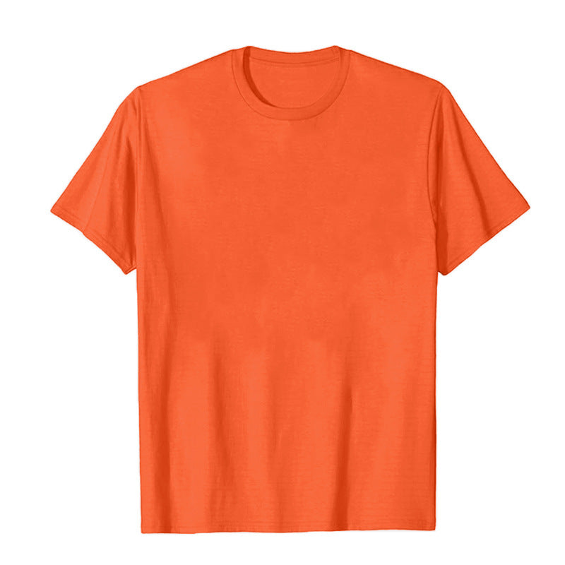 Mens Fashion Sports T-Shirt Casual Stretch Crew Neck