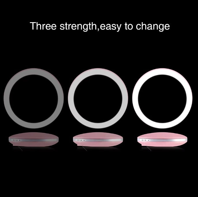 💡🪞 Mini Espejo LED – Iluminación Perfecta para Maquillaje