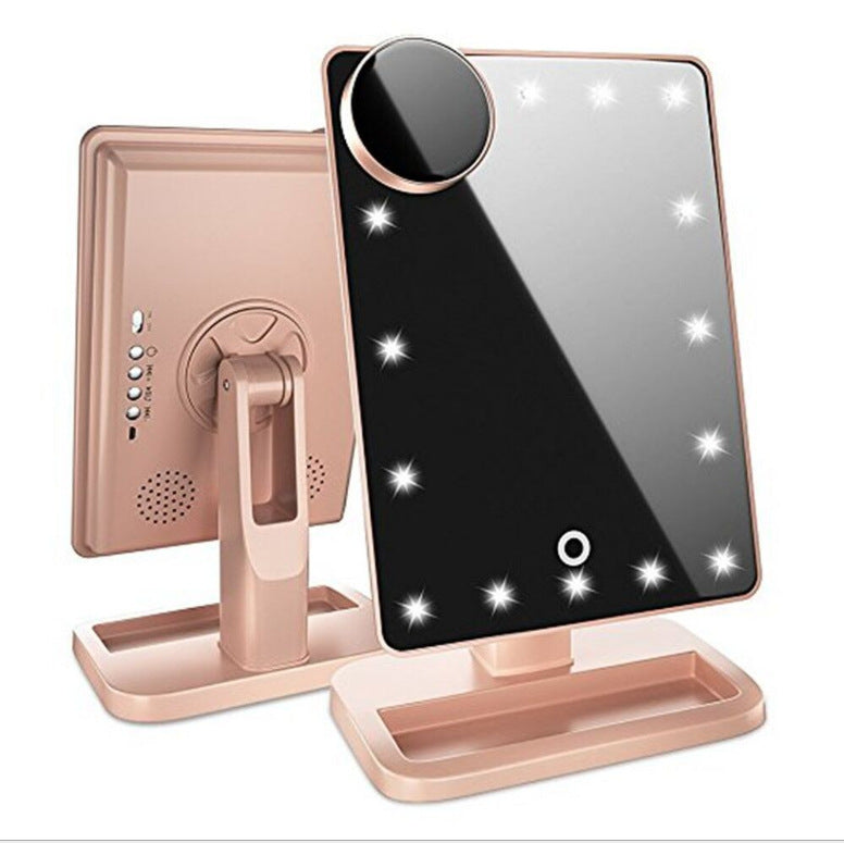 Espejo LED Inteligente con Bluetooth - Smart Makeup Mirror