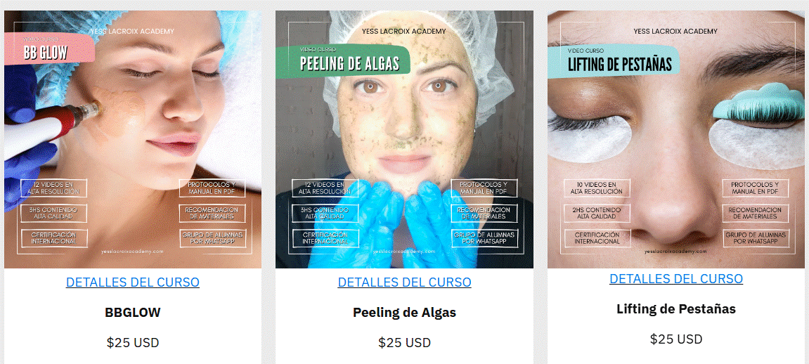 🎓 ACADEMIA DE CURSOS YESS LACROIX