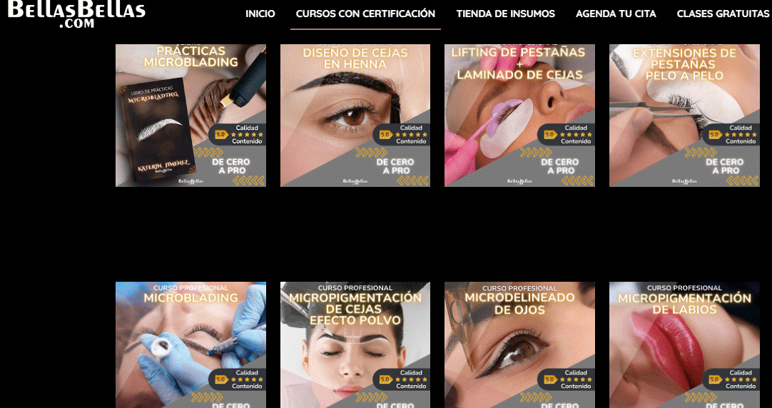 🔥💫 Extensiones de Pestañas Pelo a Pelo - Bellas Bellas - TR3ndyFB