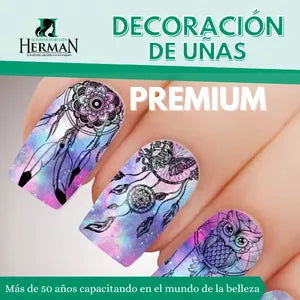 Decoración de Uñas Premium — Academia de Belleza Herman