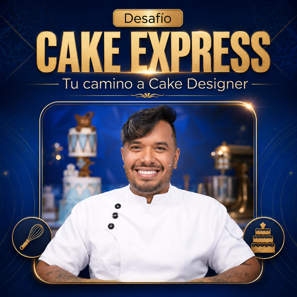 🎂 Desafío Cake Express: Tu camino a Cake Designer - Curso Online - TR3ndyFB
