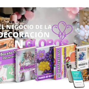 🔥🎈 El Negocio de Decoración con Globos - 116+ Clases - TR3ndyFB