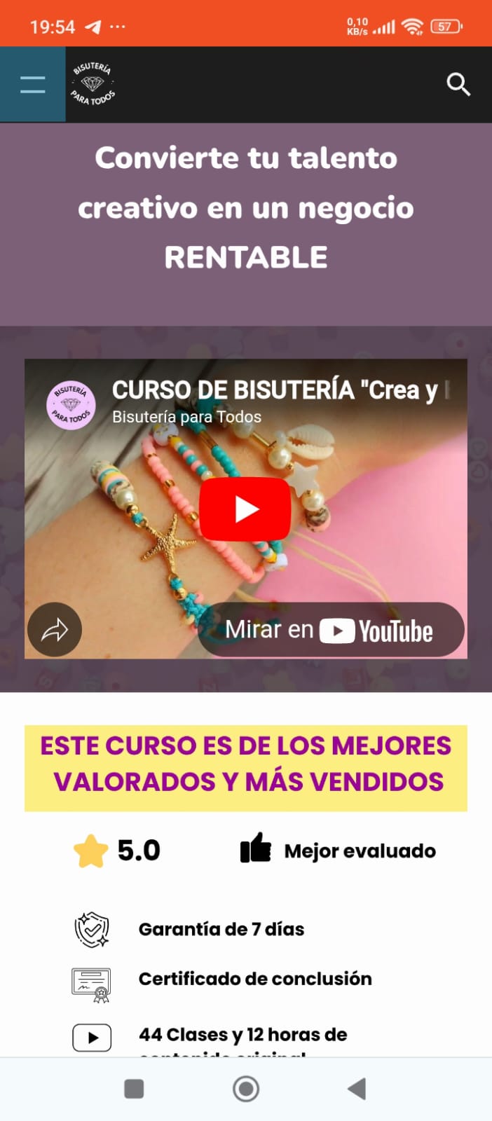 💎 EL NEGOCIO RENTABLE DE LA BISUTERÍA CREATIVA