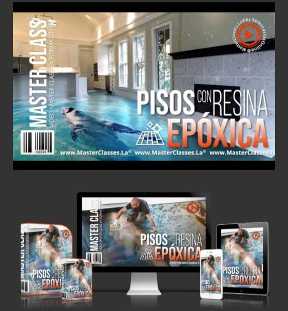 Pisos con Resina Epóxica - Curso Profesional MasterClass