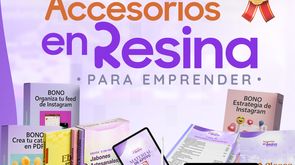 🔥💎 Accesorios de Resina para Emprender + Certificado - TR3ndyFB