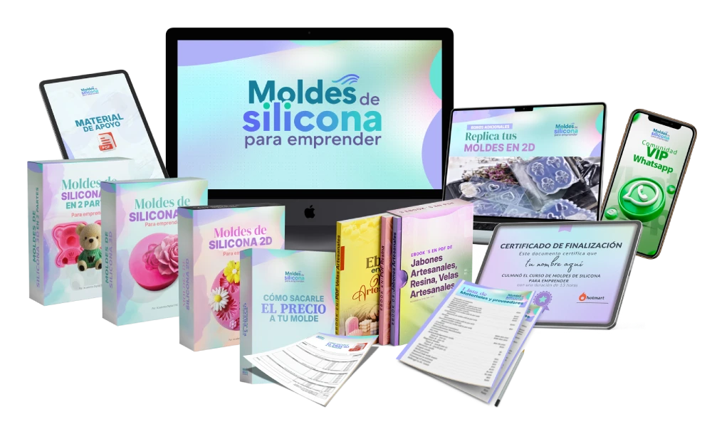 🔥🔨 Crea tus Propios Moldes de Silicona + Bonos - TR3ndyFB