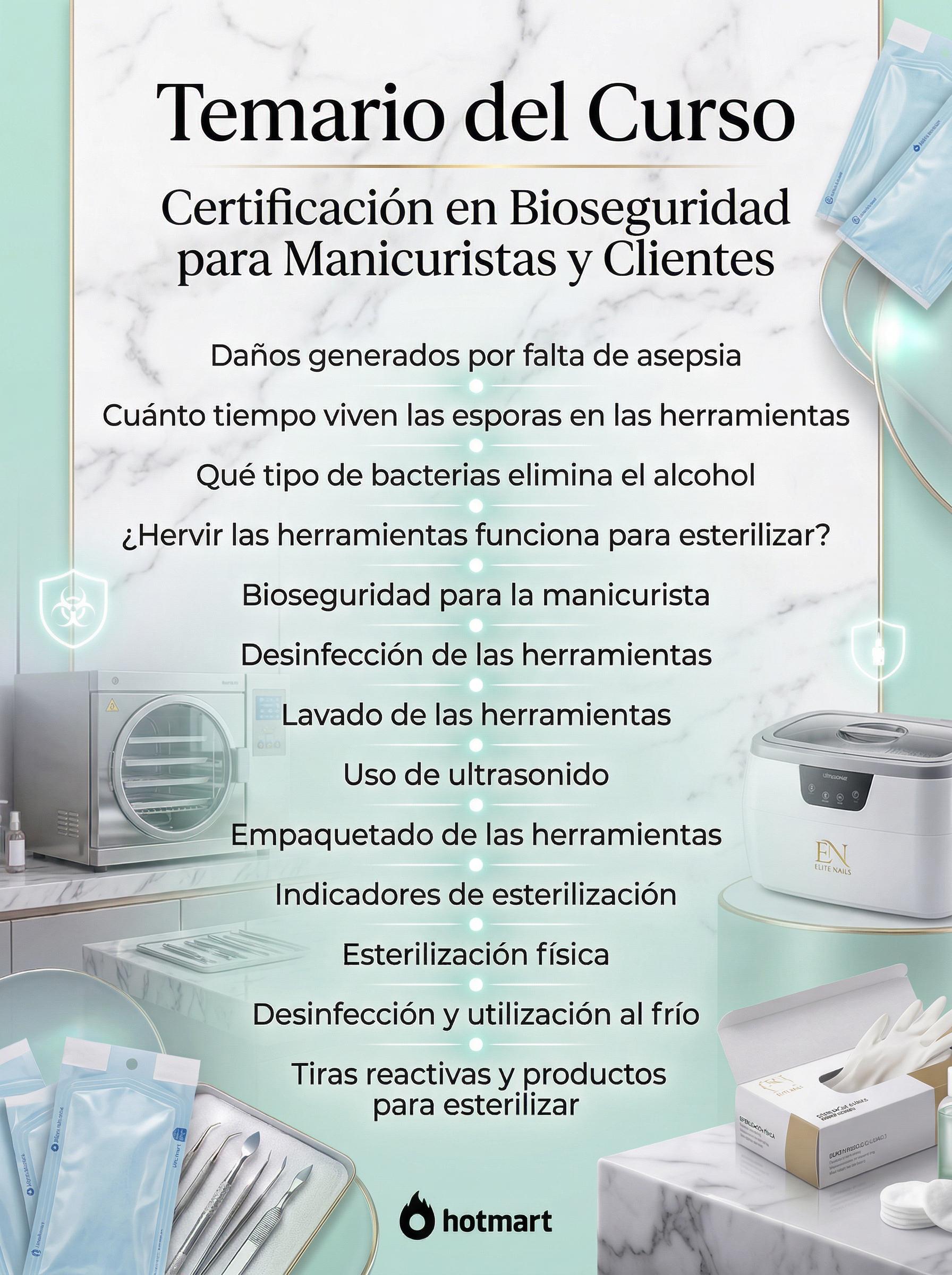 Certificación en Bioseguridad para Manicuristas y Clientes