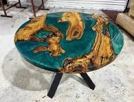 Resina y Aplicaciones - Mesa con Resina (Upsell)