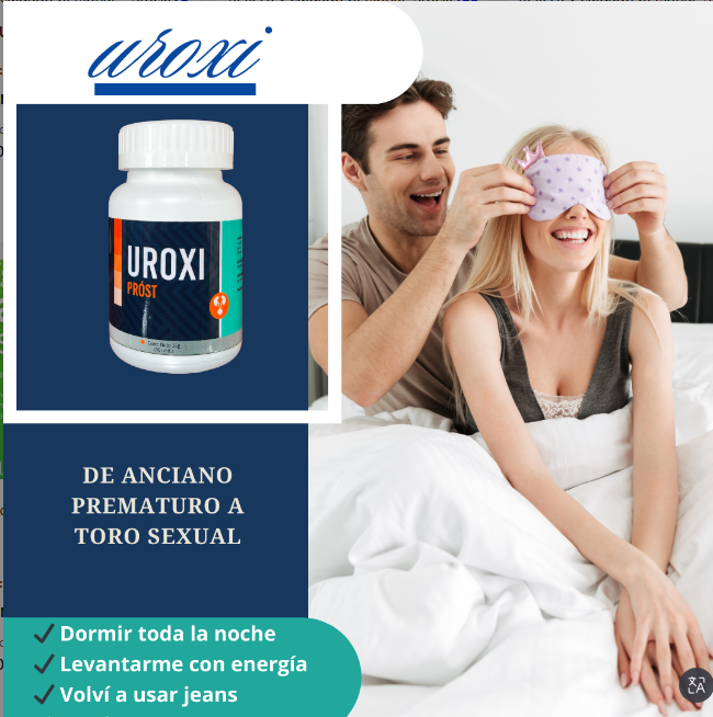 UROXI PROST - Suplemento para la Salud de la Próstata | Hombres