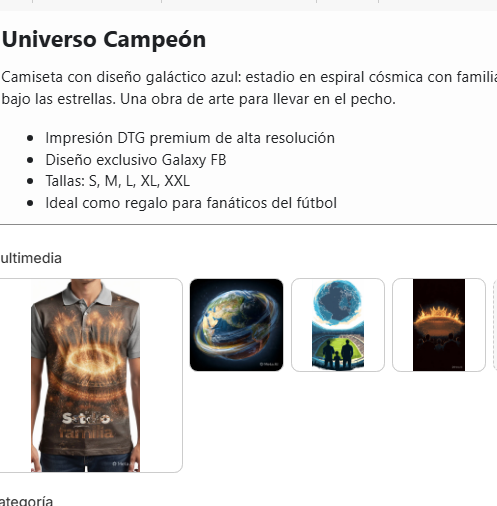 Universo Campeón — Galaxy FB