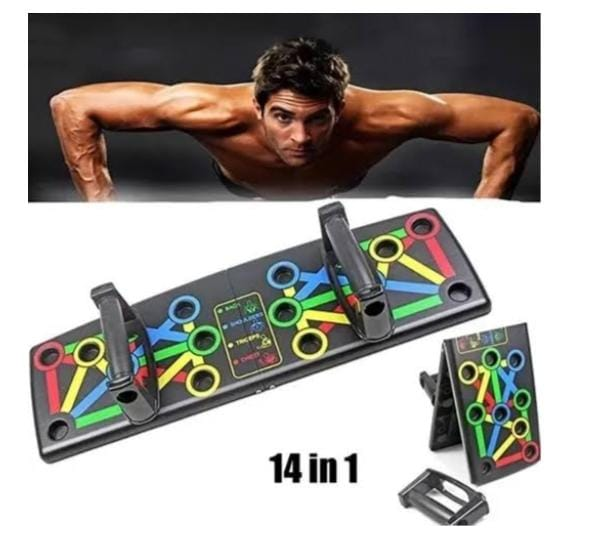 💪 Tabla de Flexiones Push Up 14 en 1