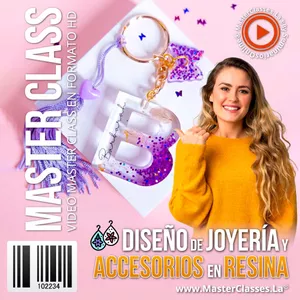 💍 Diseño de Joyería y Accesorios en Resina - MasterClass