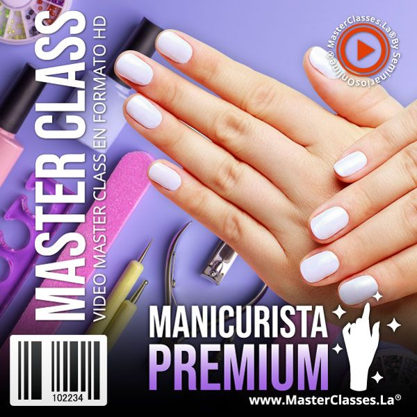 Manicurista Profesional® Premium — Curso Completo de Uñas