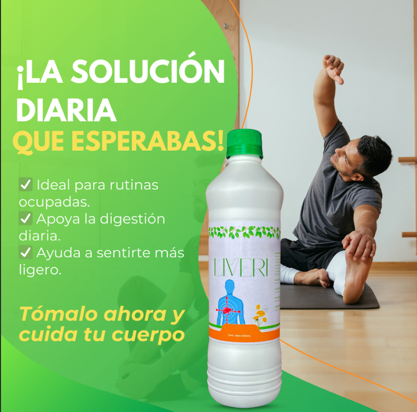 LIVERI - Suplemento para la Salud del Hígado | Depuración Hepática
