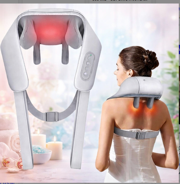 Masajeador Infrarrojo Recargable - 3 Intensidades y 8 Modos