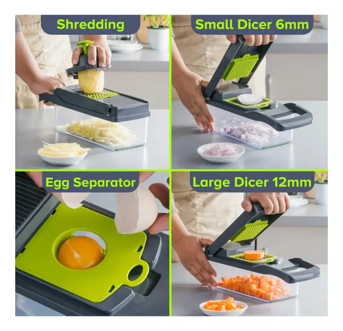 Cortador Multifuncional de Verduras 14 en 1