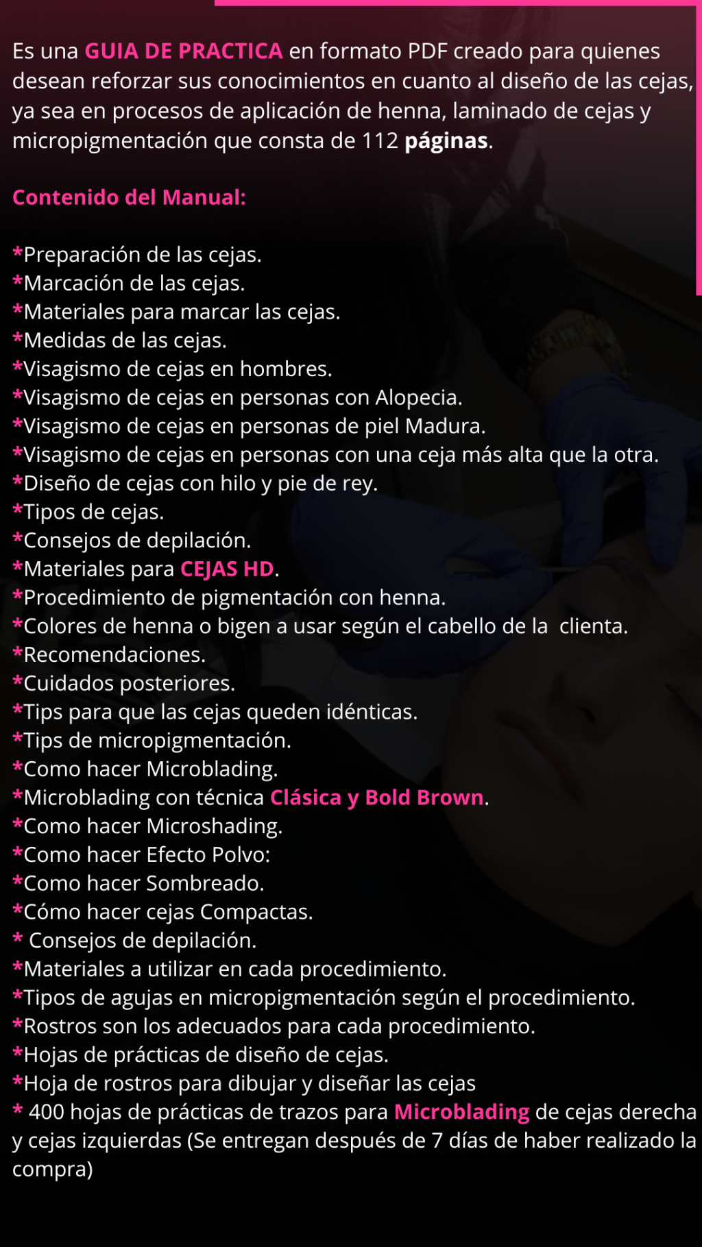 💁 Manual para Diseño de Cejas - Curso Completo - AiFroy