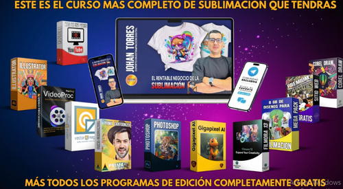 El Rentable Negocio de la Sublimación — Johan Torres