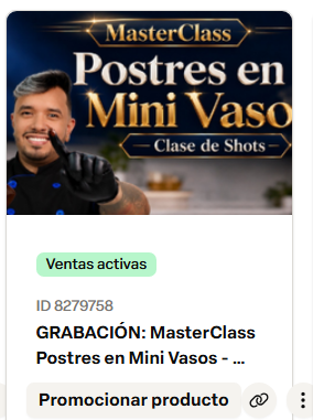 MasterClass Postres en Mini Vasos - Clase de Shots