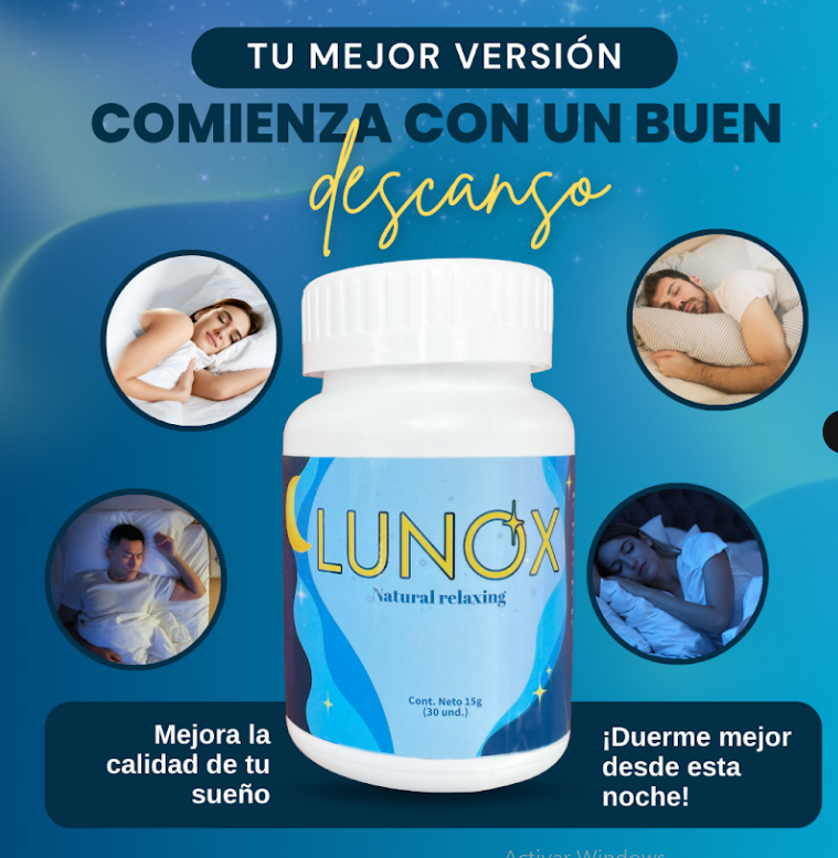 🔥😴 LUNOX - Suplemento para el Sueño y Descanso Natural - TR3ndyFB