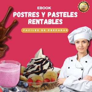 🍰 Postres y Pasteles Rentables — Ebook | AiFroy