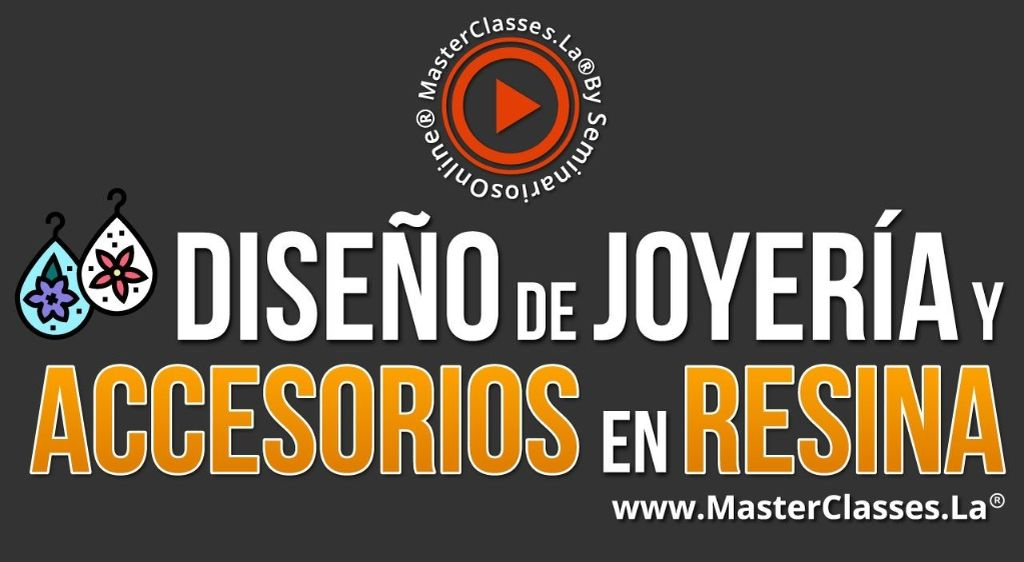 💍 Diseño de Joyería y Accesorios en Resina - MasterClass