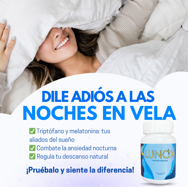 🔥😴 LUNOX - Suplemento para el Sueño y Descanso Natural - TR3ndyFB