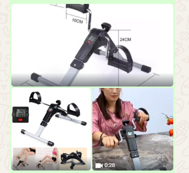 🚴‍♀️ Mini Bicicleta Estática Portátil