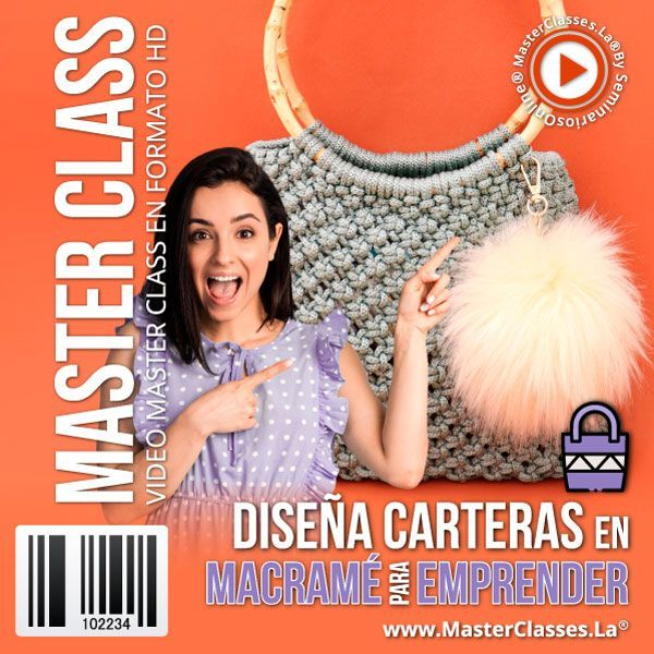 🔥👜 Diseña Carteras en Macramé para Emprender