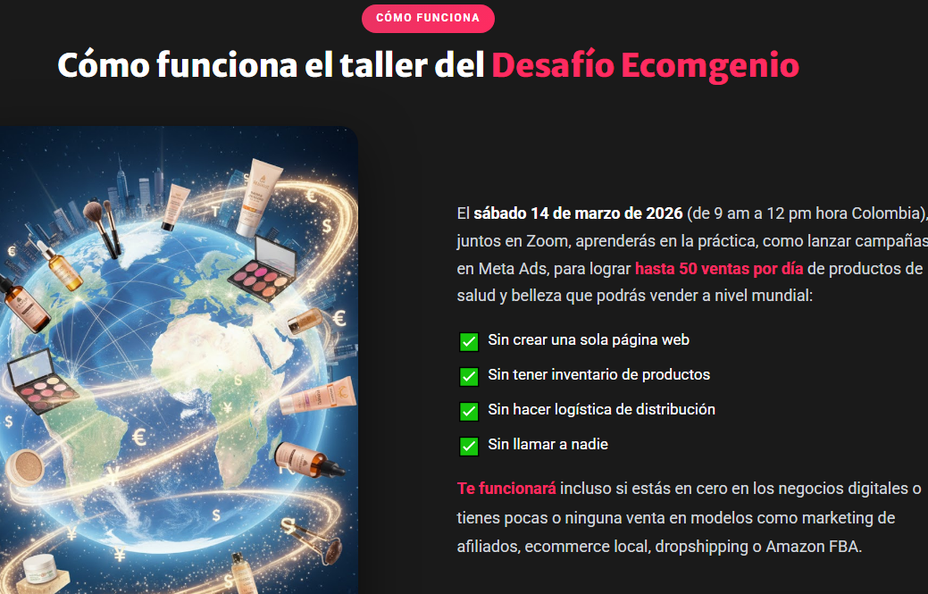 Desafío EcomGenio - Evento En Vivo - 14 Marzo 2026