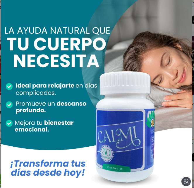 CALMI - Suplemento para Relajación y Bienestar Emocional