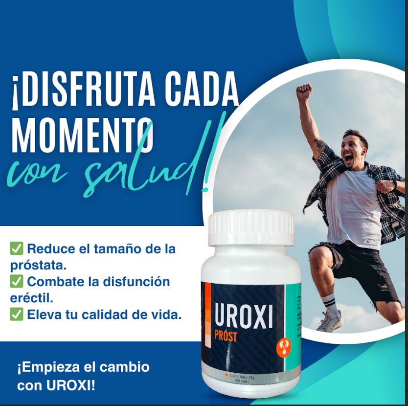 UROXI PROST - Suplemento para la Salud de la Próstata | Hombres