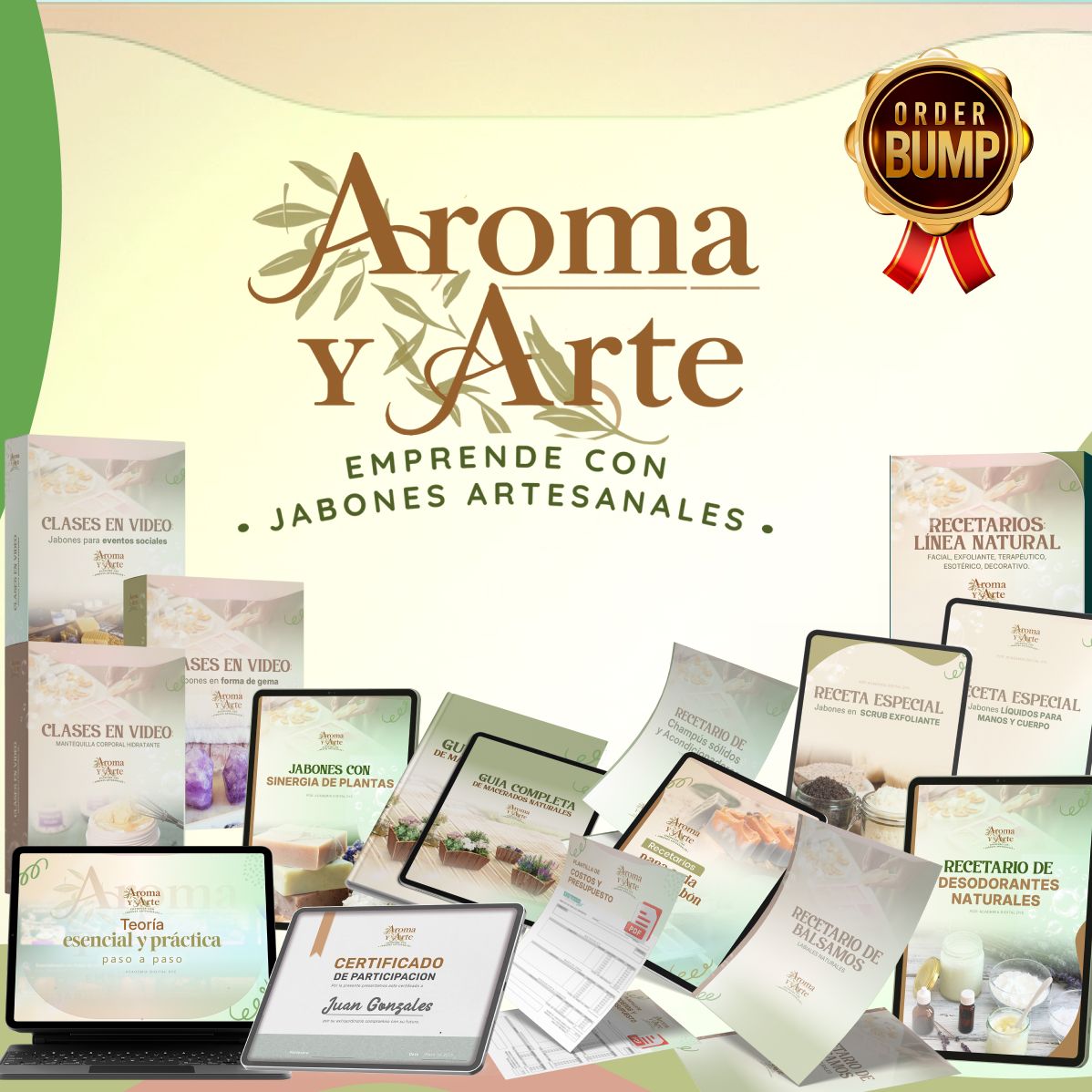🌿 Aroma y Arte: Emprende con Jabones Artesanales